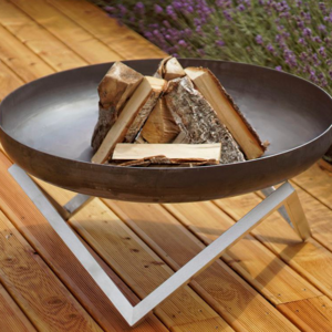 custom stainless steel Portable Fire Bowl outdoor indoor fire pit