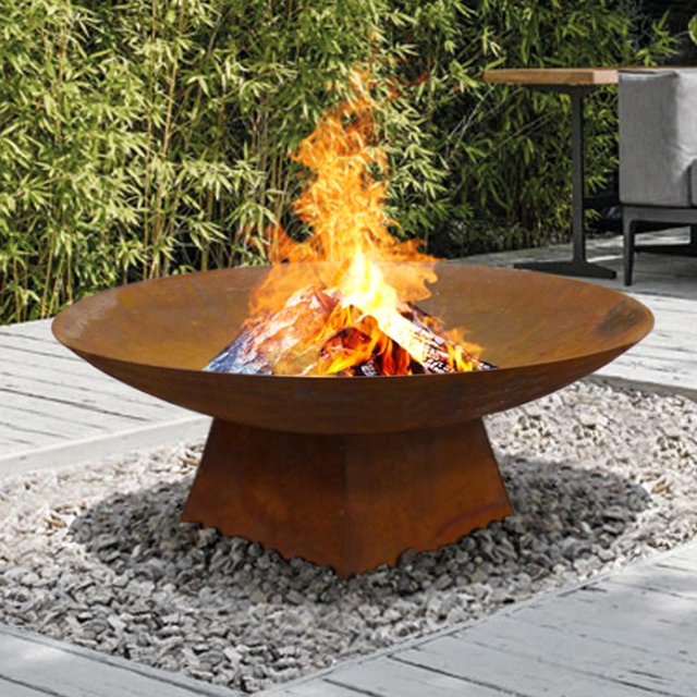 customize Steel fire pit outdoor