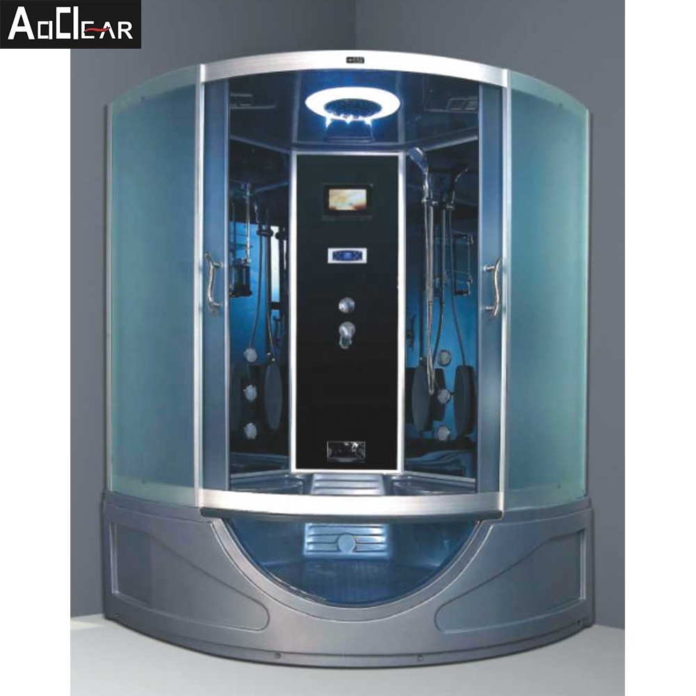 Luxury sauna steam shower room whirlpool bath enclosed steam shower room for indoor bathroom