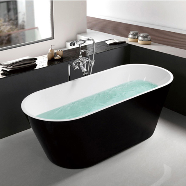 Luxury body soaking freestanding used bathtub with fitting instructions