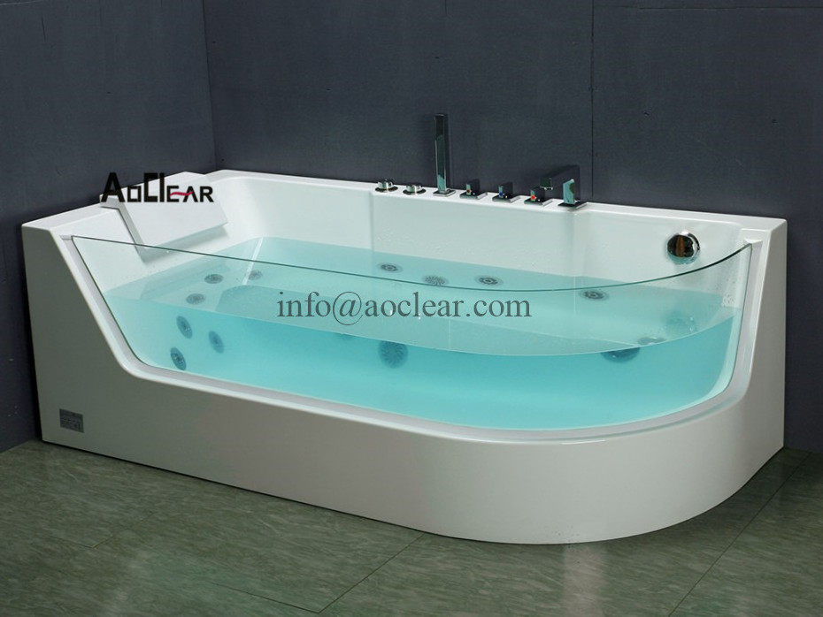 150cm 170cm 2 Person Cheap Oval Transperant Glass Sexy Acrylic Soaking Single Acrylic  Whirlpools & Bathtubs Tubs for Adults