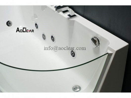 150cm 170cm 2 Person Cheap Oval Transperant Glass Sexy Acrylic Soaking Single Acrylic  Whirlpools & Bathtubs Tubs for Adults