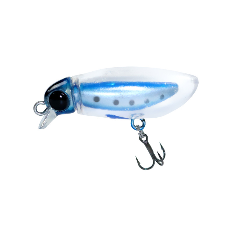 Stocked Small Floating Hard Bait Minnow 38mm 2.7g Wobbler Jerkbait Shallow Diver Lure For Trout Bass Rock Boat Fishing