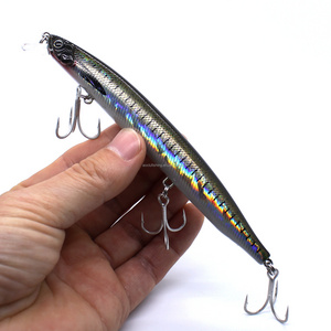 AOCLU Wobbler 130mm 20.6g Dving 0.8-1.8m Hard Bait Sinking Minnow Fishing Lure Magnet Weight Transfer Sea Game