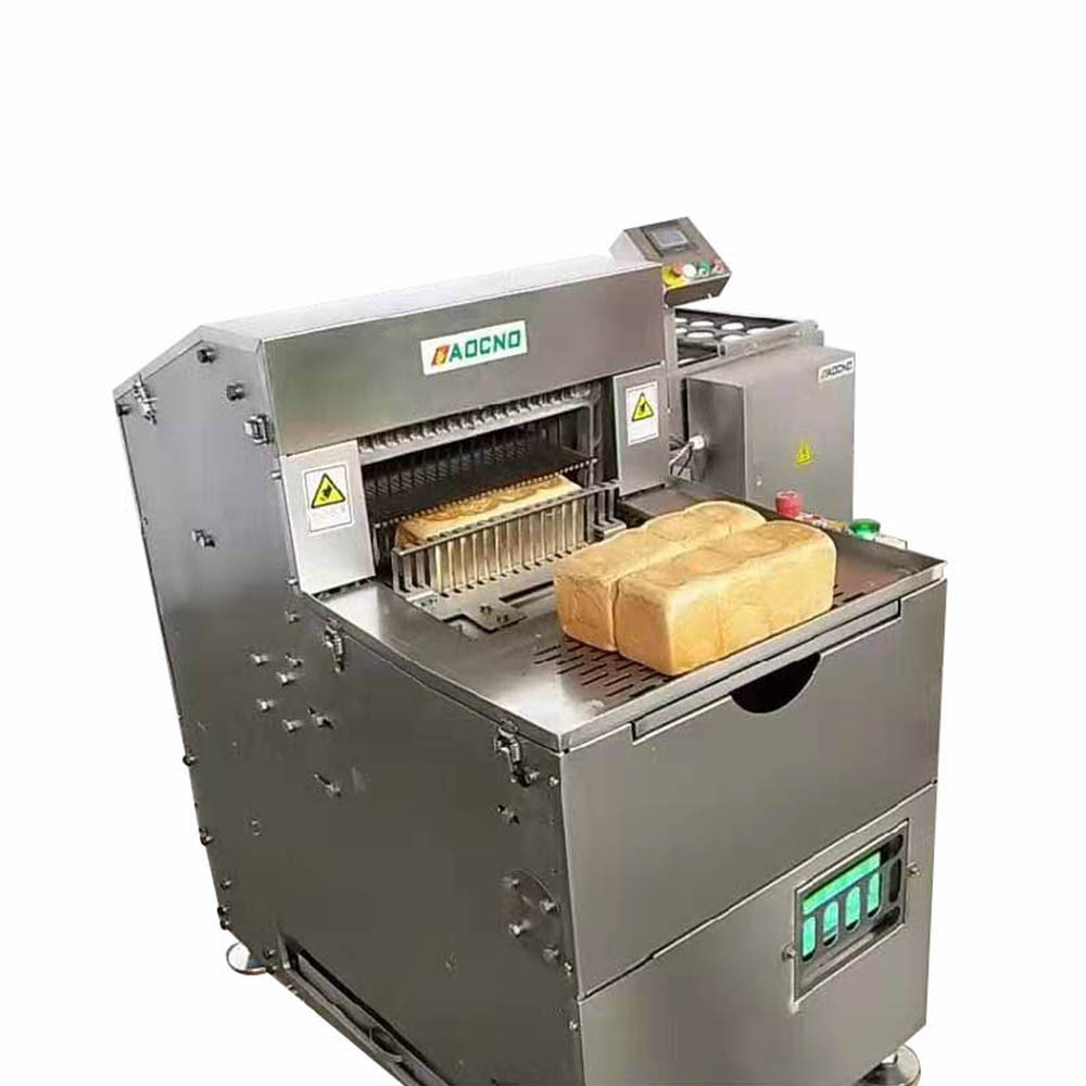 industrial used toast loaf bread slicer cutter bakery equipment factory