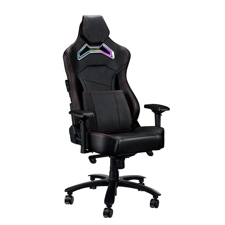 Hot Brazil Silla Gamer Sample 1 Piece Free Shipping Luxury Black 4d Armrest Computer Gamer Racing Gaming Chair with Rgb Lights