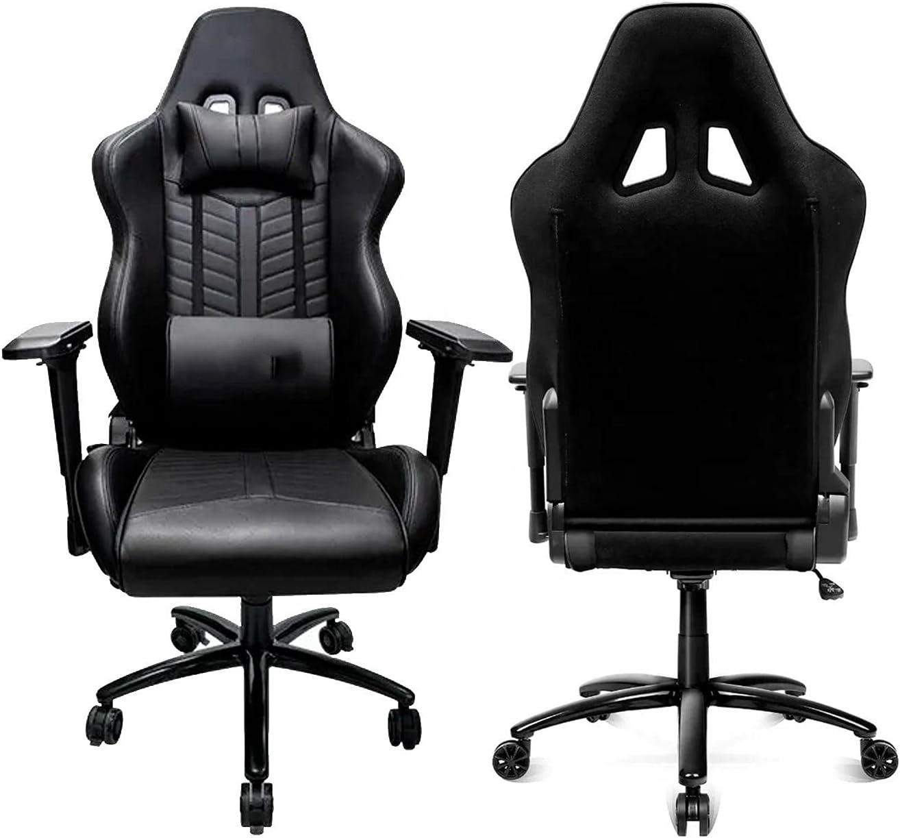 Hot Sales Cadeira Gamer Brazil Popular Big Size 4d Armrests Black Reclinable Esports Silla Gamer Gaming Chair with Steel Base