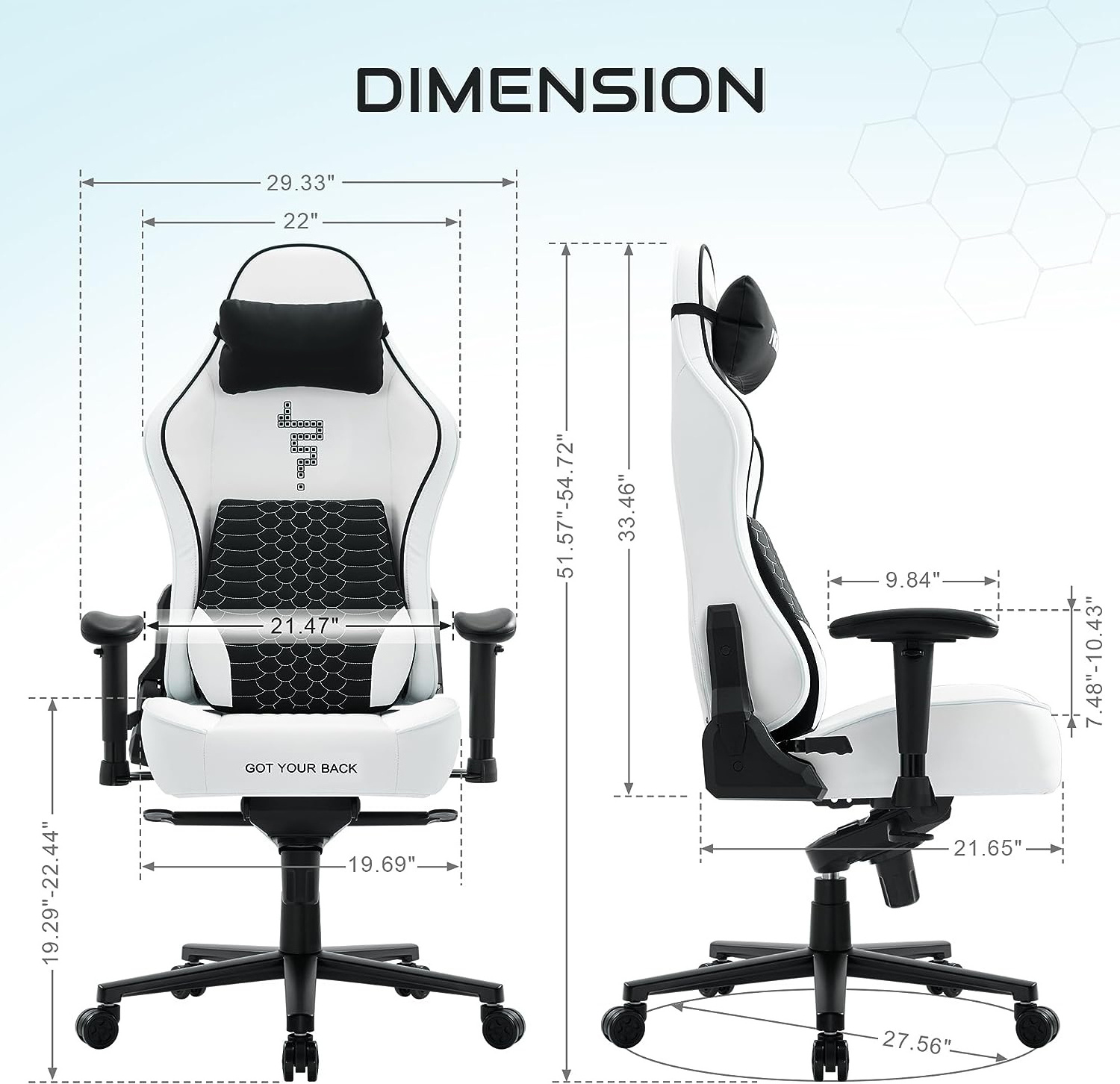 Luxury Executive Pc Computer High Grade Back Hybrid Black Large Size Swivel Free Oem Rolling Desk Gaming Chair with 4d Arms