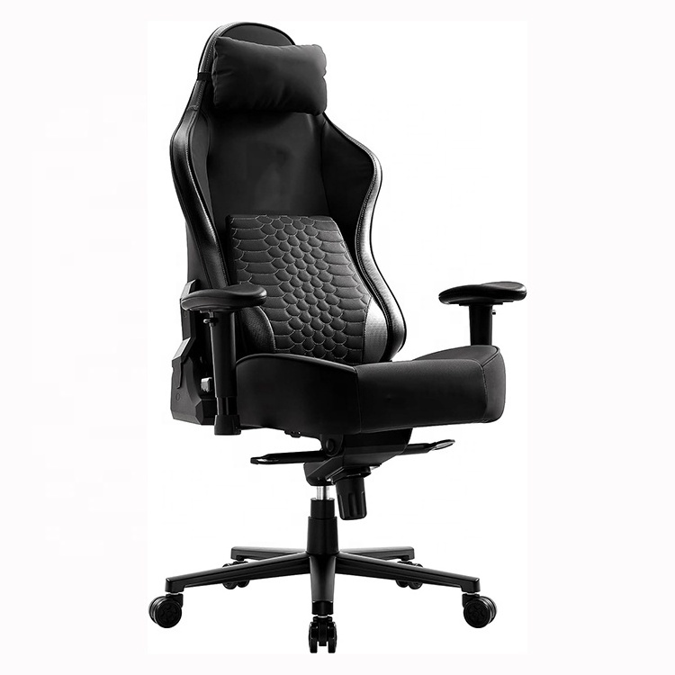 Luxury Executive Pc Computer High Grade Back Hybrid Black Large Size Swivel Free Oem Rolling Desk Gaming Chair with 4d Arms