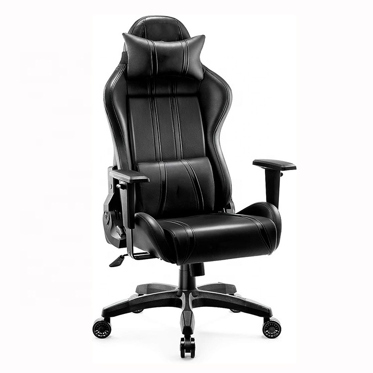 Wholesale Custom Anji South Africa Green White Silent PU Castors Rocking Lifting Office Furniture Racing Computer Chair for Home