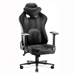 Hot Sale Aluminium Alloy Base Rgb LED New Design Hign Quality Oem Odm Ergonomic Silla Gamer Black Mesh Gaming Chair for Game