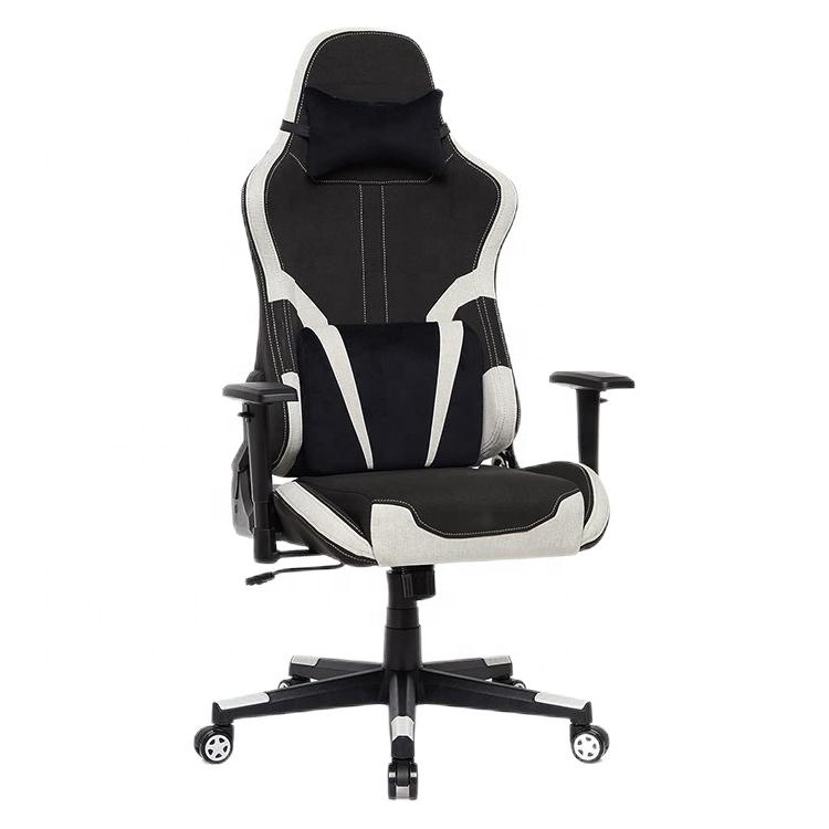 Hot Sales Black Dark Gray Tilt Rocking Chair Gaming Ergonomic Task Swivel Chair Sillas Gamer Chair for Pc Game Computer Office