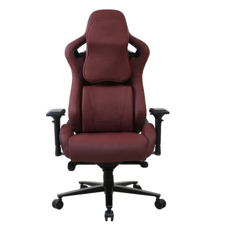 China Oem Popular 4d Armrest Mold Foam Free Sample Silla Burgundy Red Wine Ergonomic Gaming Chairs for Office on Computer Sale