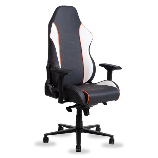 Best Ergonomic Back Design Si8lla Gamer Chaise Magnetic Headrest Black White Swivel Adjustable Gaming Chair for South Africa