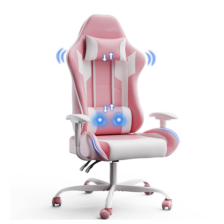 Ddp Price Free Sample Chaise Gaming Grey Blue Office Racing Chair Customer Recliner Spain Silla Gamer Chairs with PU Leather