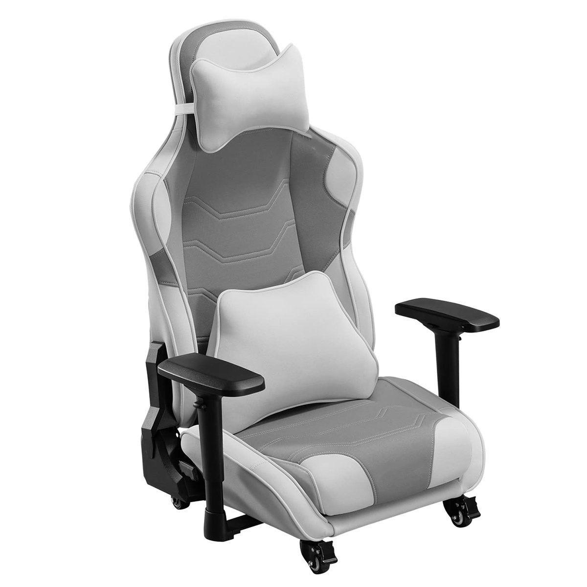 South asia style Japan Korean design sit on floor leisure gaming chair racing chair with wheels reclining rotating seats