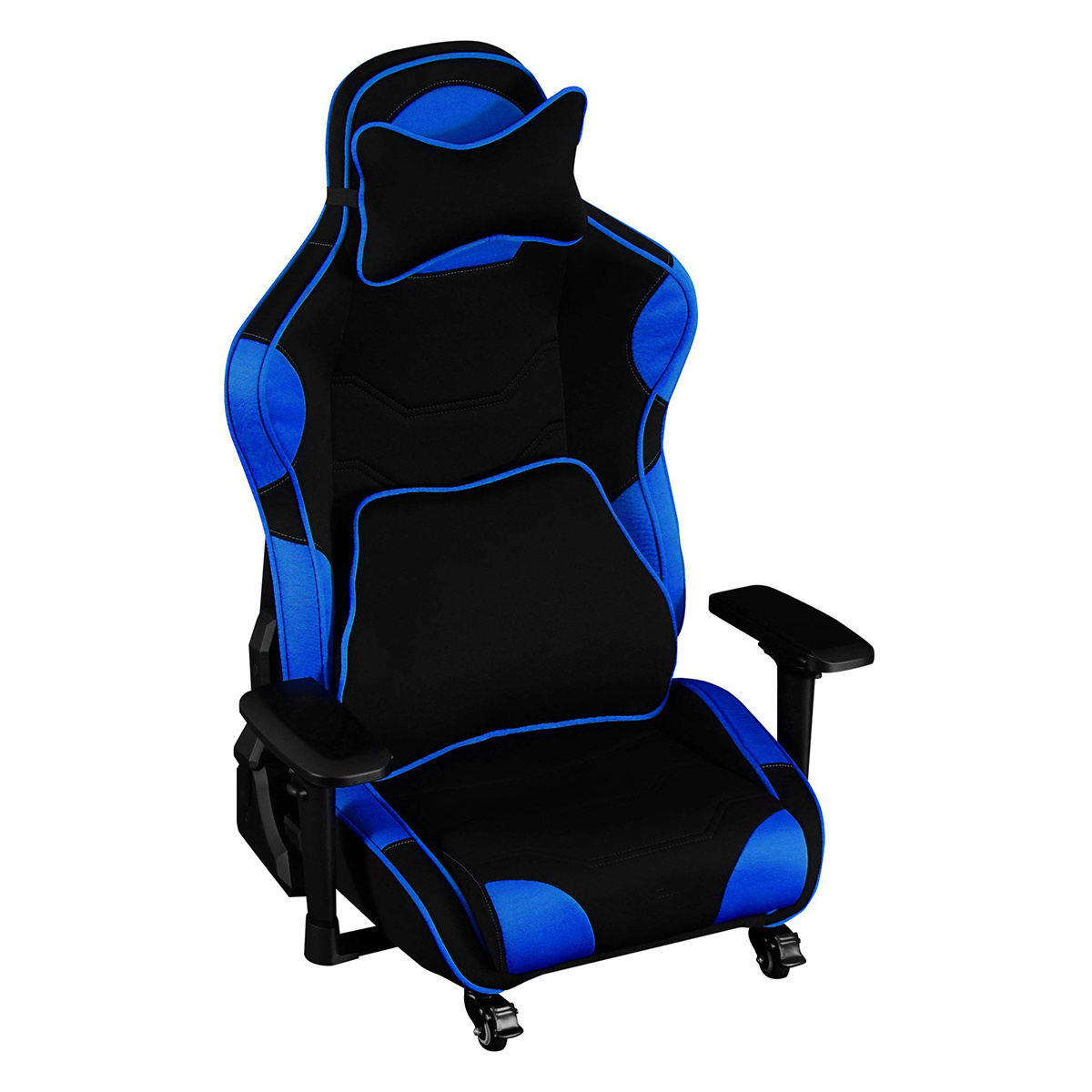 South asia style Japan Korean design sit on floor leisure gaming chair racing chair with wheels reclining rotating seats