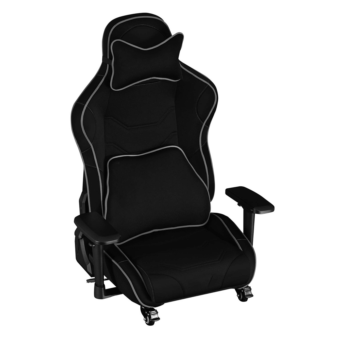 South asia style Japan Korean design sit on floor leisure gaming chair racing chair with wheels reclining rotating seats