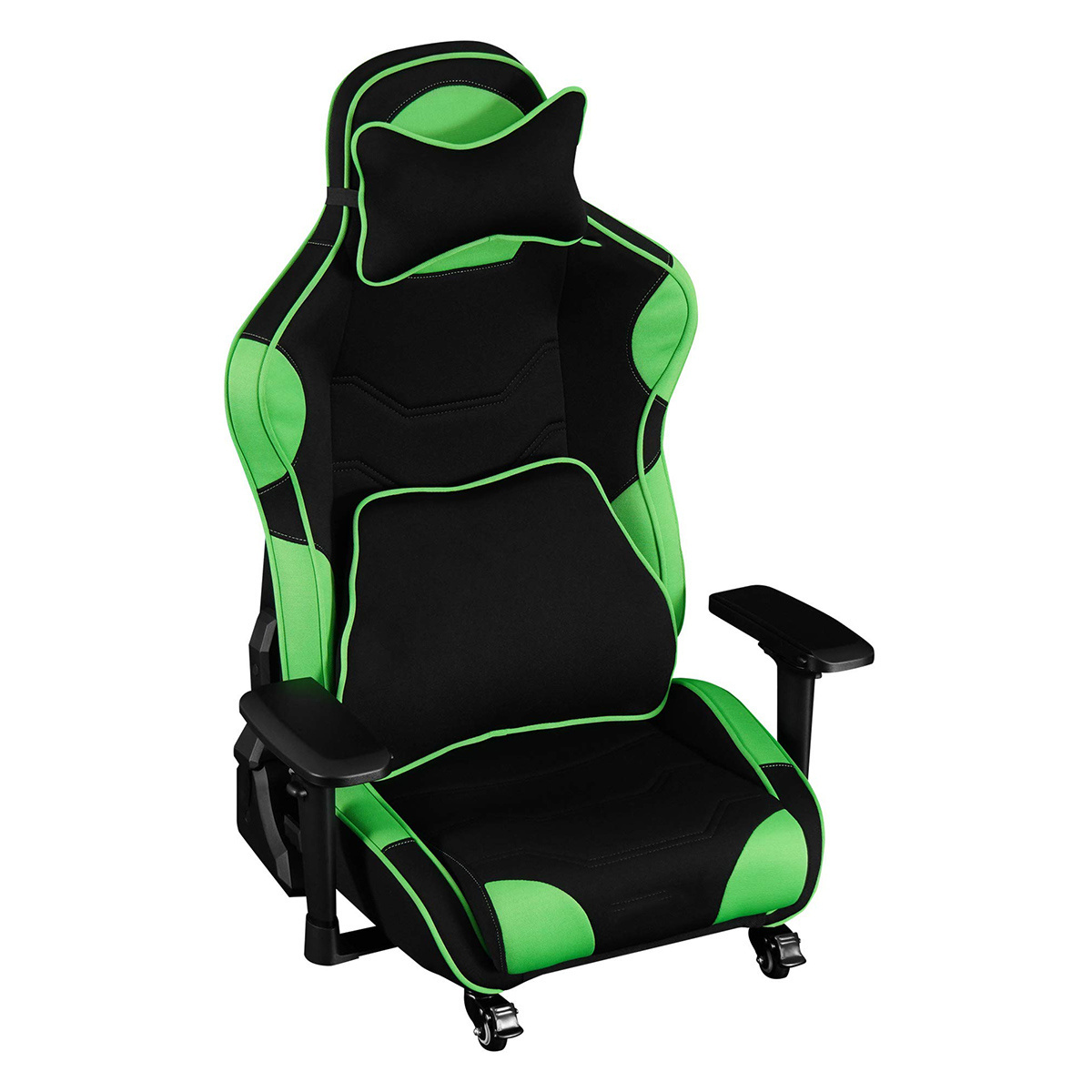 South asia style Japan Korean design sit on floor leisure gaming chair racing chair with wheels reclining rotating seats