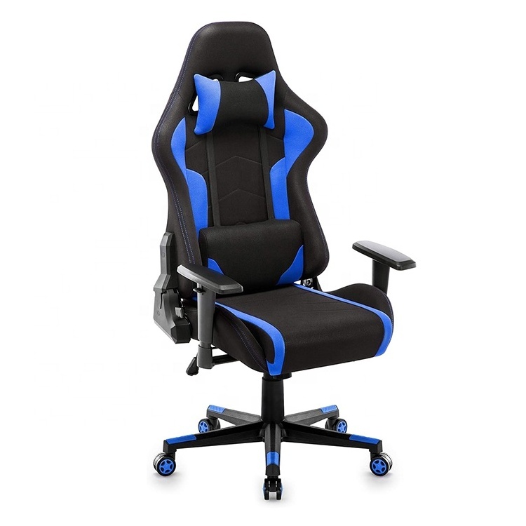 Wholesale Comfort Office Computer Chair Lumbar Support Pc Racing Gaming Gamer Chair Pro Grey Gaming Room Ergonomic Chair