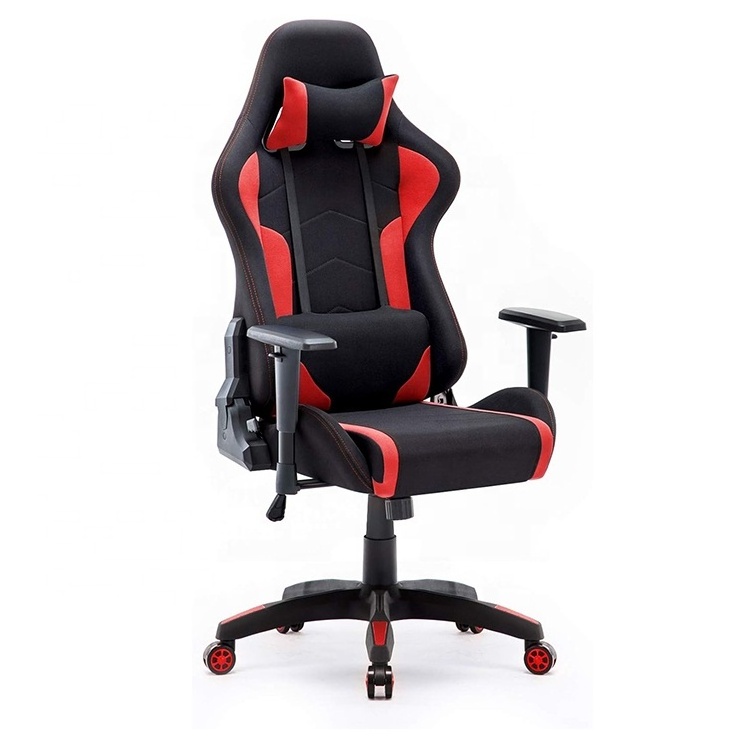 Wholesale Comfort Office Computer Chair Lumbar Support Pc Racing Gaming Gamer Chair Pro Grey Gaming Room Ergonomic Chair