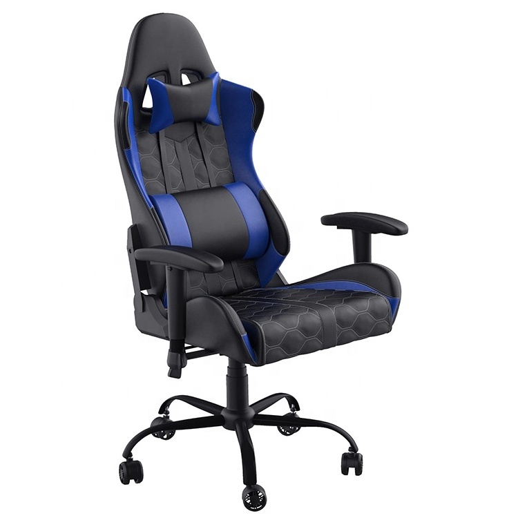 Best Gaming Chair Grey Metal Base Class 4 Gas Lifting Rotatable Computer Pc Ergonomic Recliner Chair for Gaming Office Boss Ceo