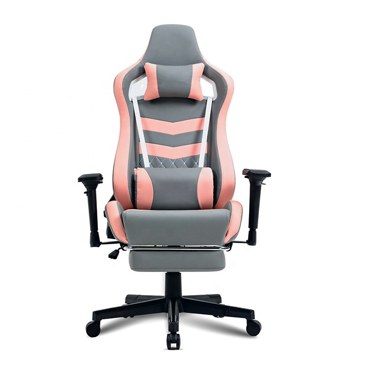 Turkey Hot Free Sample Good Price Oyun Koltugu Computer Pc Pink Game Chair 4d Ergonomic Swivel Gaming Chair with Footrest