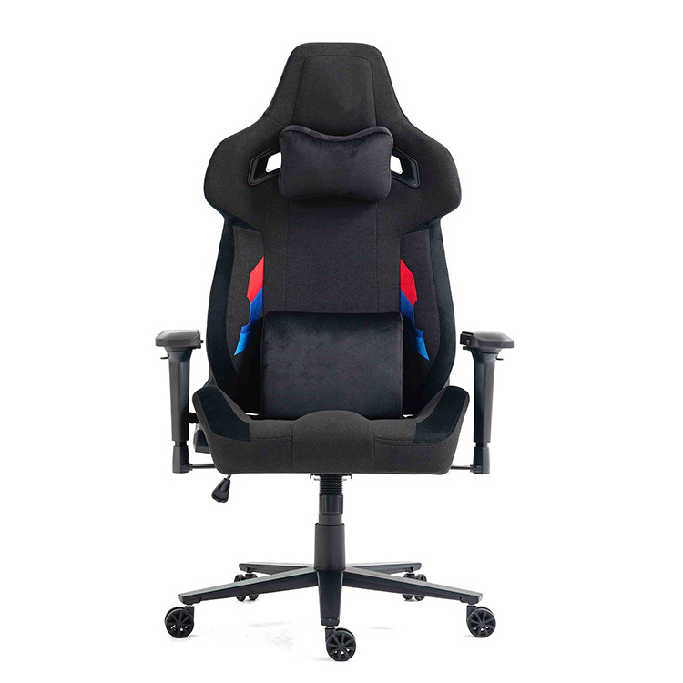 Best Sillas Black Red 4d Armrests Velvet Memory Foam Recliner Sofa Executive E-Sports Gaming Chair with Aluminium Alloy Base