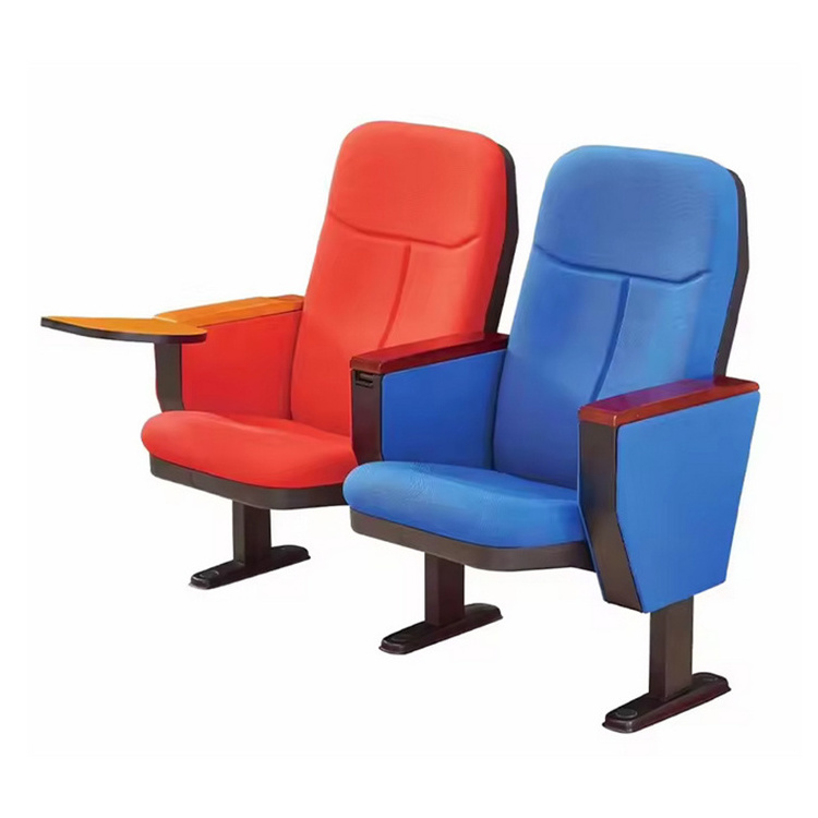 Wholesale Modern Theater Chairs Custom Red Cheap Cinema Vip Church Seat Auditorium Church Chairs for Church with Metal Base