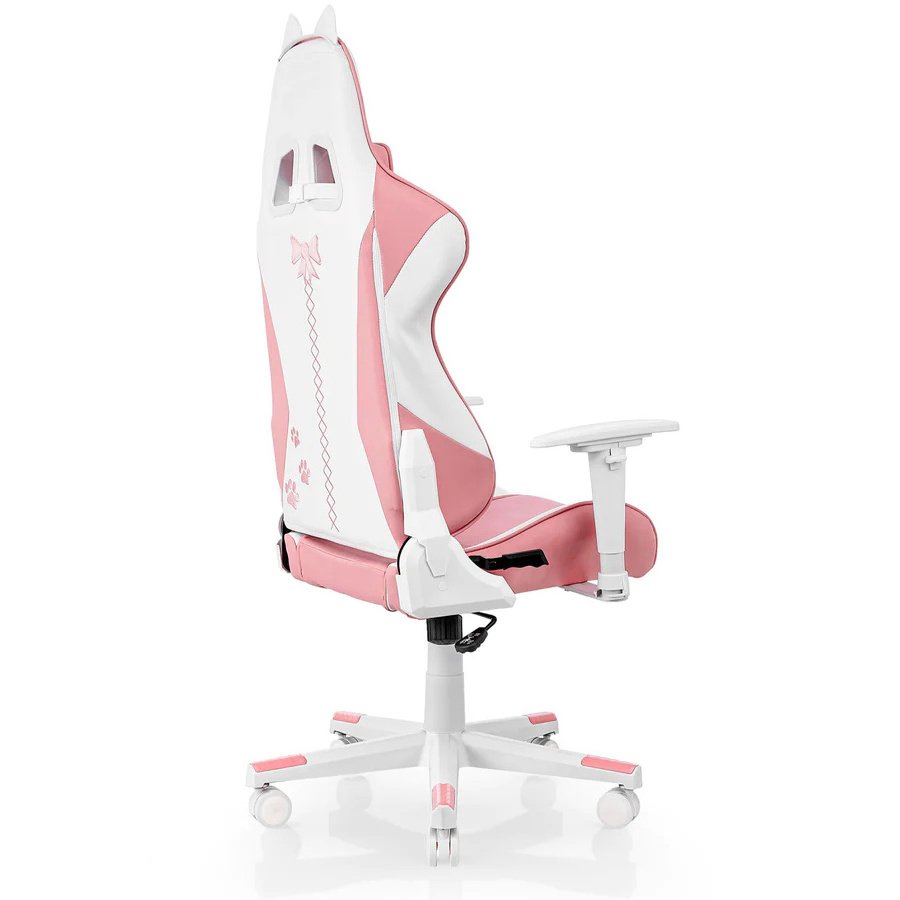 Top Selling Oem Brand Gaming Chairs Executive Leather Swivel Pink Cat Cushion Girl Kawaii Chair Gaming Chair for Beauty Girls