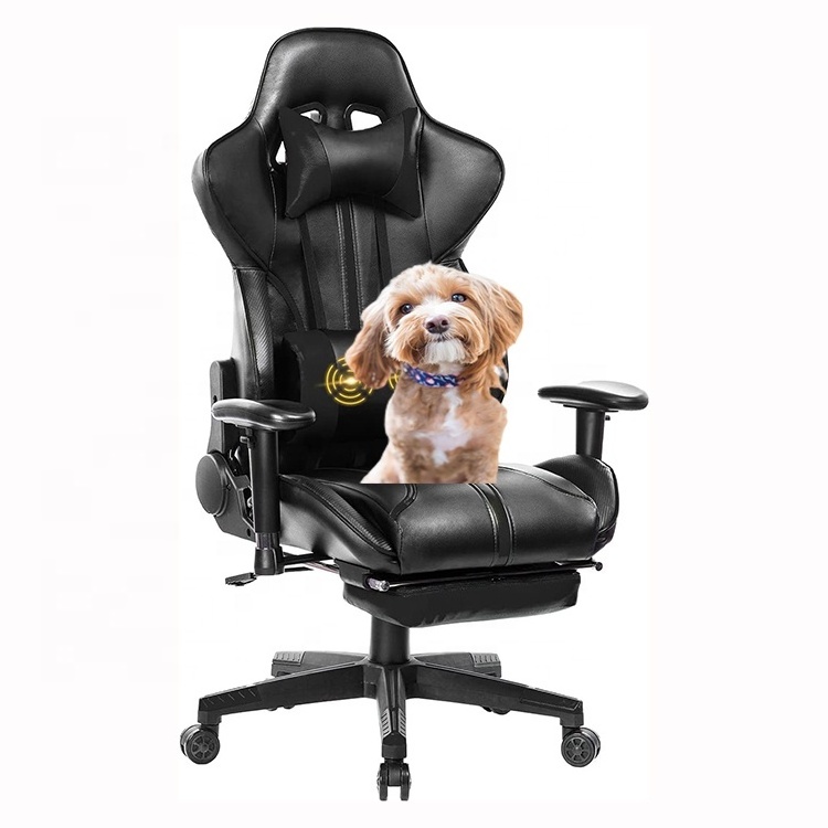 Free Sample New Design Custom Ergonomic Computer Massage Gamer Chair Pro Black Legged Gaming Chair with Gravity Locking Wheels