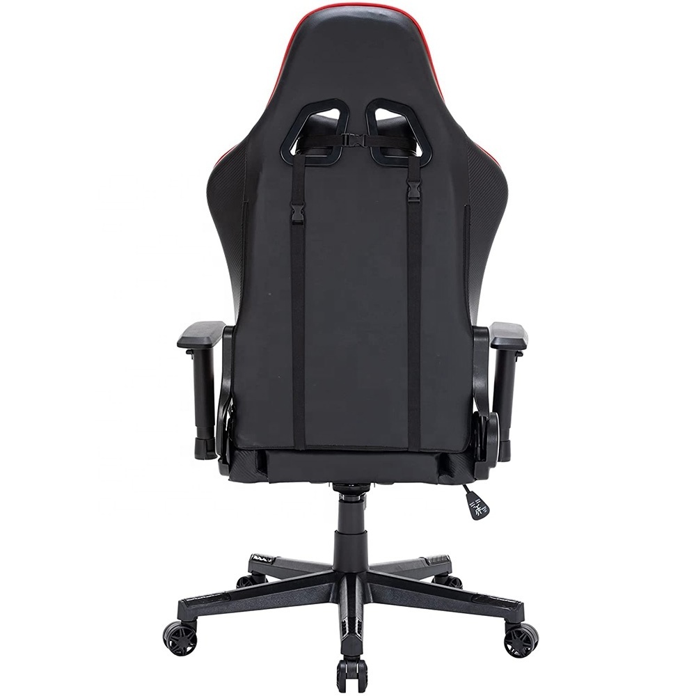 Colombia popular Steel Frame Structure chaise gaming Comfortable Game Chair 2D armrest gaming chair heavy duty nylon base