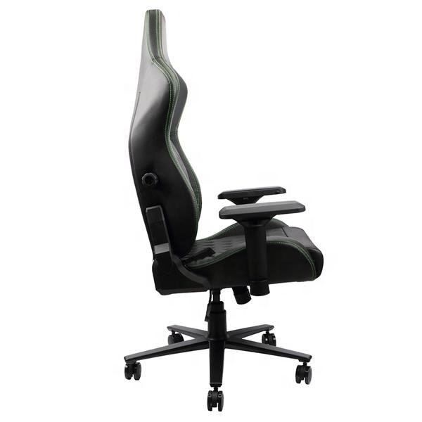 Luxury Gaming Gamer Computer Chair Massage PU Leather 4d Black Scorpion Racing Gaming Chair with Velvet Memory Foam Pillow