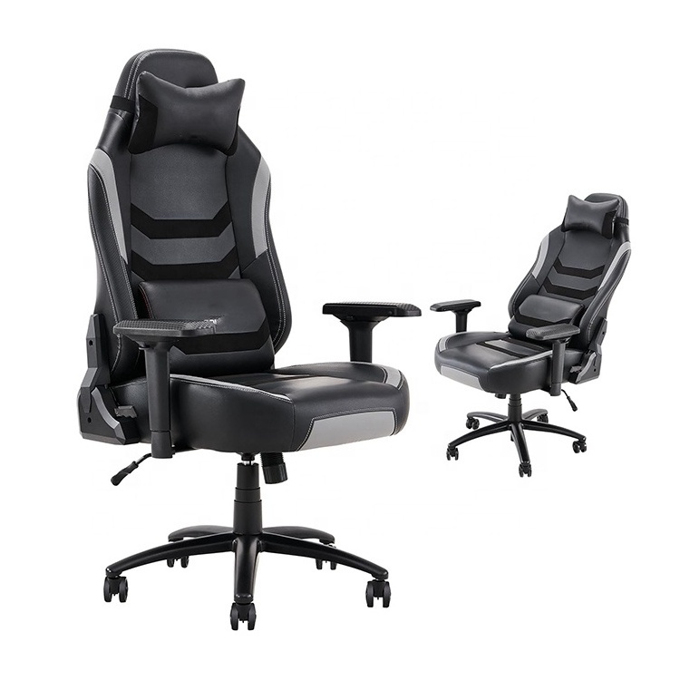 Ergonomic High Back Pc Chair Reclining Black Racing Style Zero Gravity Gamer Chair Big and Tall Gaming Chair with Stand Wheels