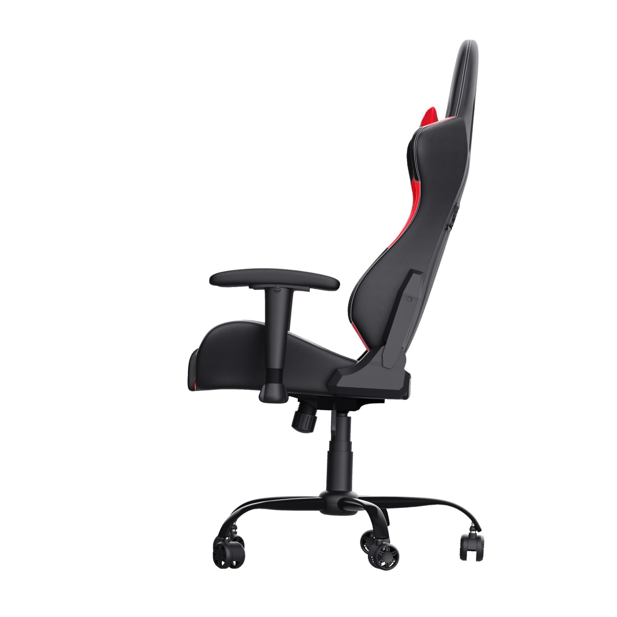 Sweden Stockholm Game Chair Sale 400lbs Best Red Gaming Stuhl Chaise Cadeira Gamer Chair with Soft 2d Arms Metal Iron Base