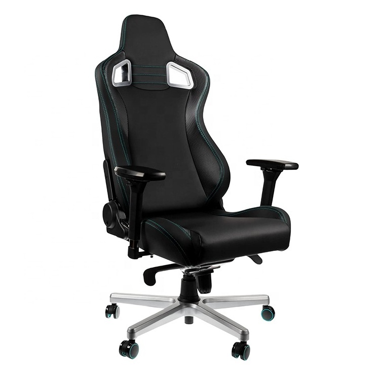 Max Load 120kgs Alibaba Black Adult Desk Gaming Chair Big and Tall Computer Chairs Velvet Memory Foam Head and Lumbar Pillows