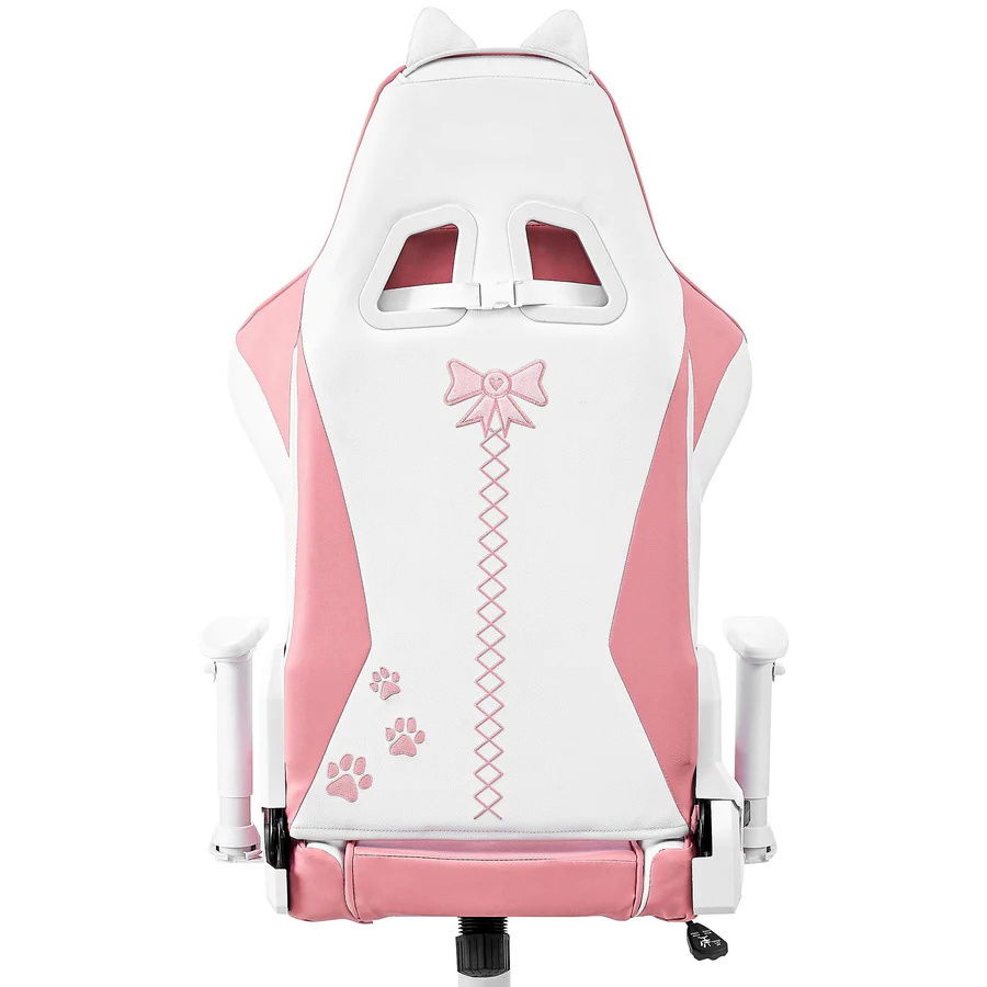 Top Selling Oem Brand Gaming Chairs Executive Leather Swivel Pink Cat Cushion Girl Kawaii Chair Gaming Chair for Beauty Girls