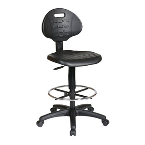 Height Adjustable Armless Drafting Office Chair  Stool Computer Laboratory Chair with Wheel