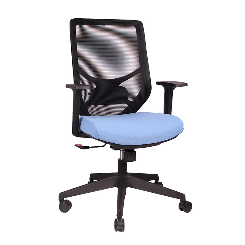 AODA Black Mesh Back Computer Workstation Secretary Chair Office Task Chair