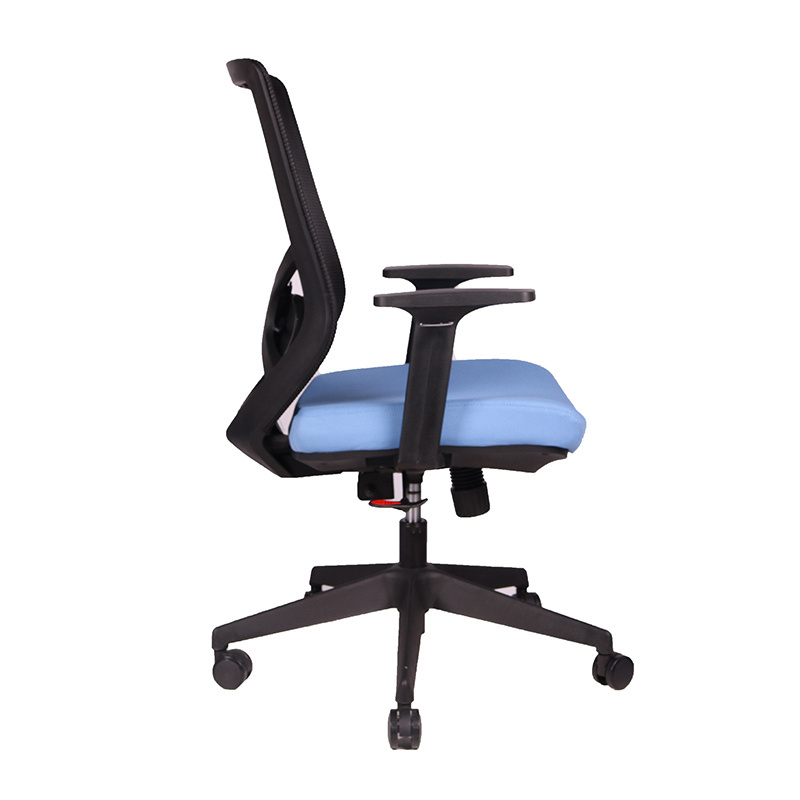 AODA Black Mesh Back Computer Workstation Secretary Chair Office Task Chair