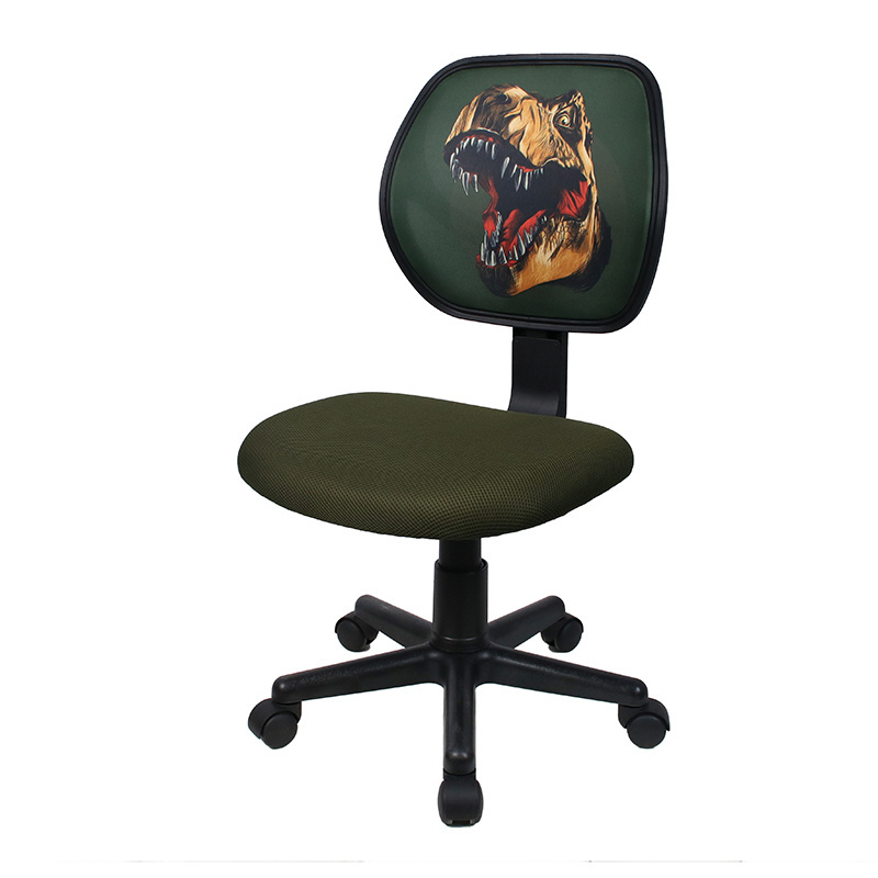 Inexpensive PC Task Low-Back Computer Station silla de oficina Compact Mini Armless OIffice Chair