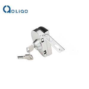 2024 High Quality Semi Circle Stainless Steel Outside Single Glass Door Lock