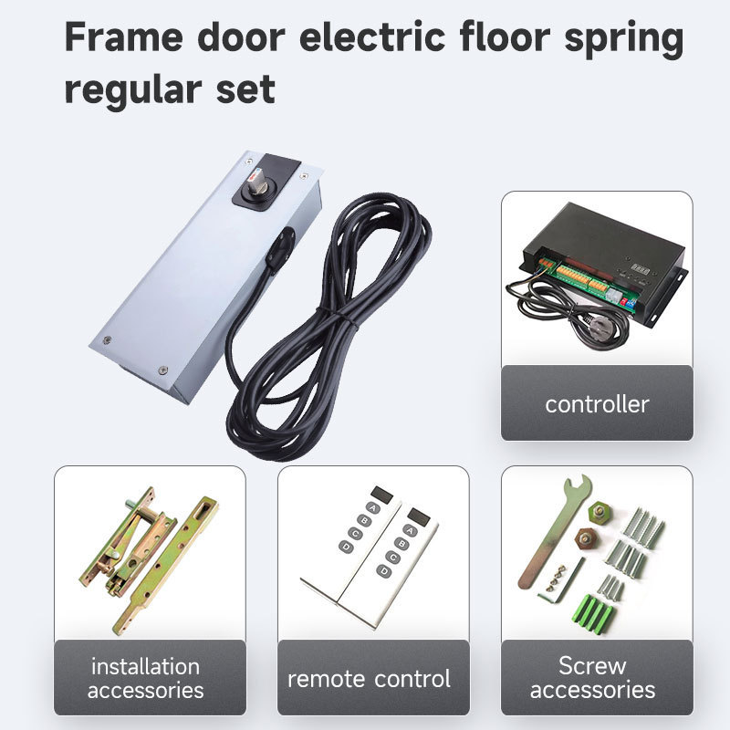 Swing Door Opener for Glass Door Automatic Electric Floor Spring