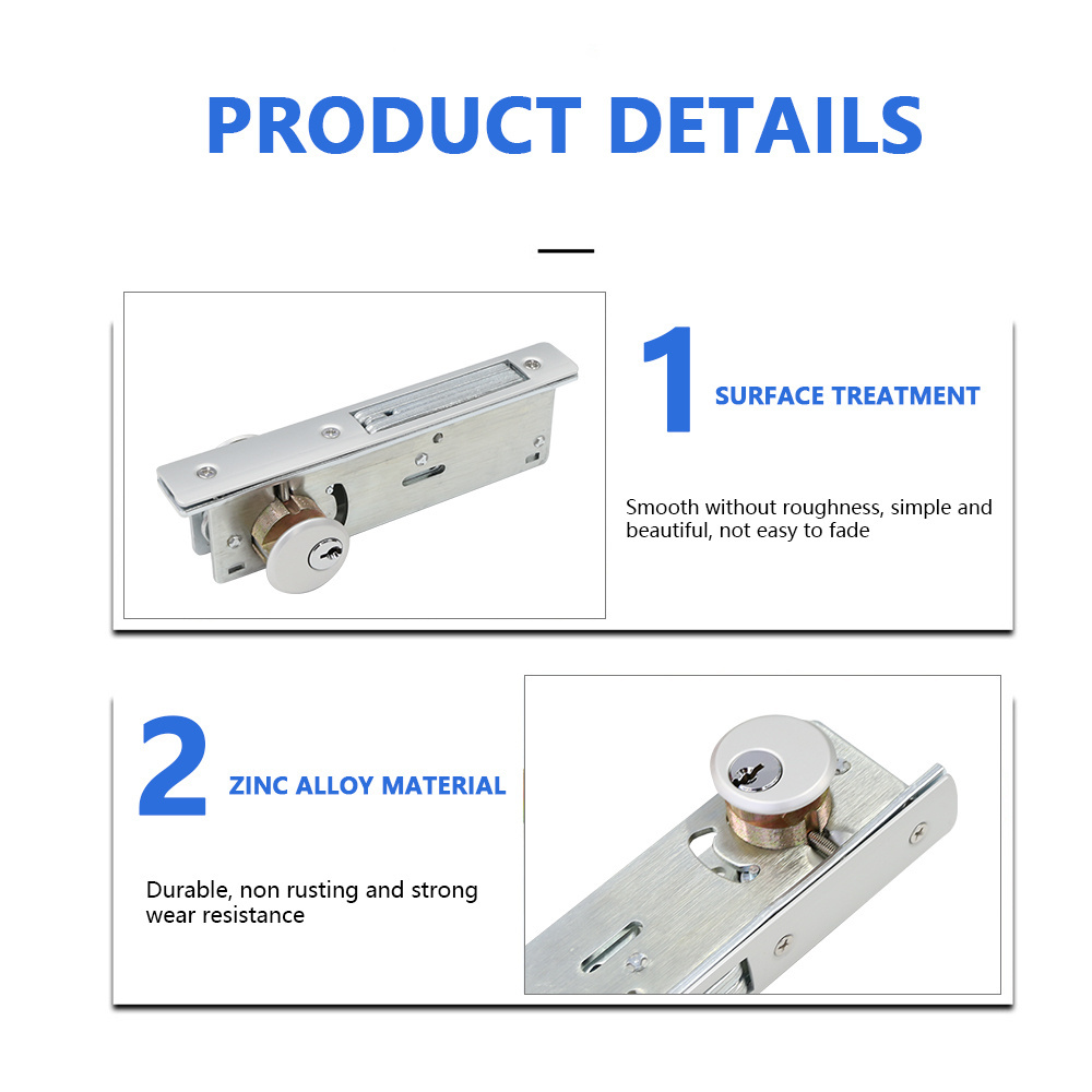 Luxury China Manufacture European Turkish Italian For House Room Anti Theft Cylinder Latch Stainless Steel Safety Door Lock