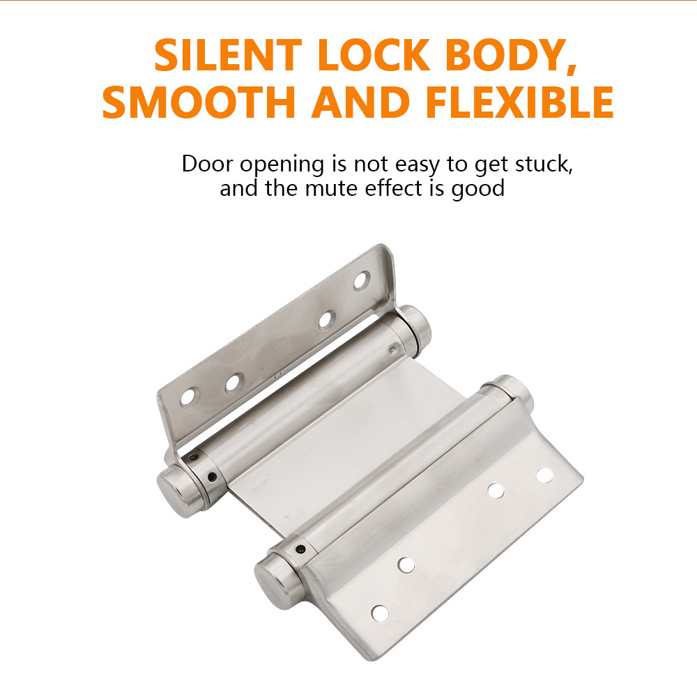 Best Selling New Product Manufacturer Stainless Steel Adjustable Heavy Duty Double Action Spring Door Hinge for Wooden Door