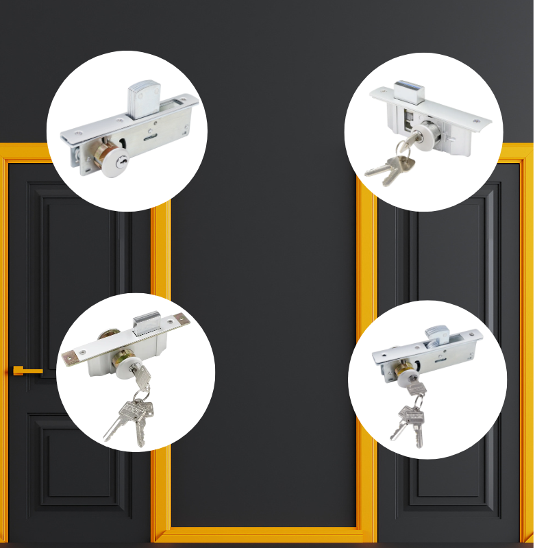 Reasonable Price Custom Cylinder Door Use Throw Hook Cylinder Sash Latch And Deadbolt Mortise Door Lock With Cylinders And Hook