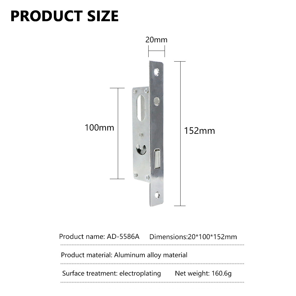 German Italy Turkey 70 90mm Removable Cylinder Lock Pins Spindle Protector Hook Aluminum Door Lock Fireproof Safe Lock Cylinder