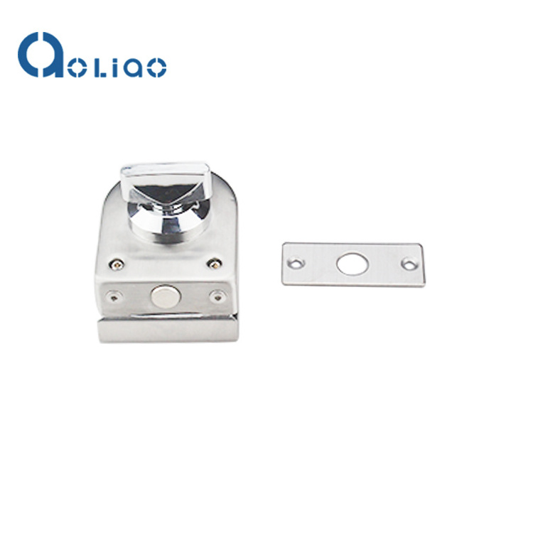 2024 High Quality Micro Stainless Steel Door Accessories Commercial Glass Door Locks