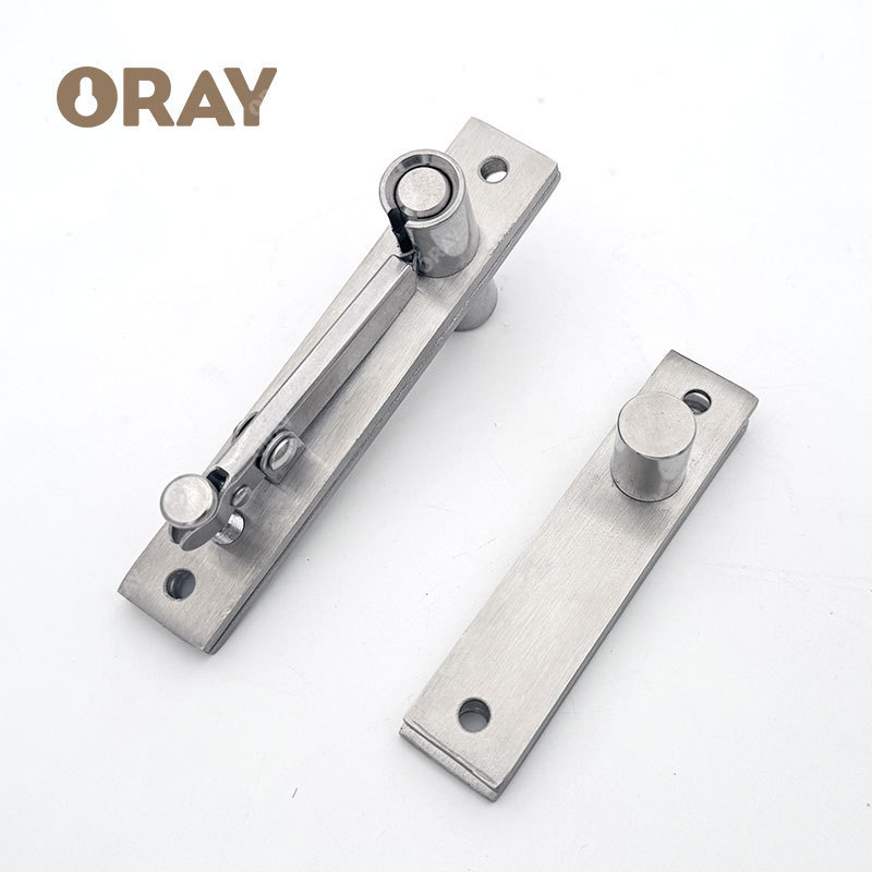 Heavy Duty Bookshelf Hinge 304 Stainless Steel 360 Degree Rotation Pivot Hinge Hidden Door Hinge for Doors