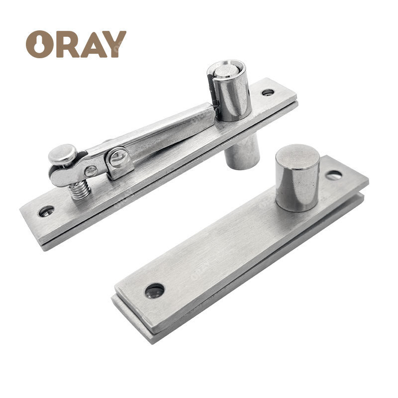 Heavy Duty Bookshelf Hinge 304 Stainless Steel 360 Degree Rotation Pivot Hinge Hidden Door Hinge for Doors